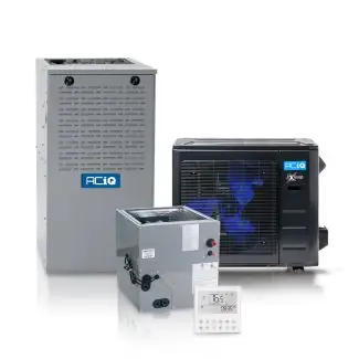 ACIQ ACIQ-30-HPD Hybrid 2.5 Ton 16 SEER2 80% AFUE 90,000 BTU ACIQ Furnace and High Efficiency Heat Pump System