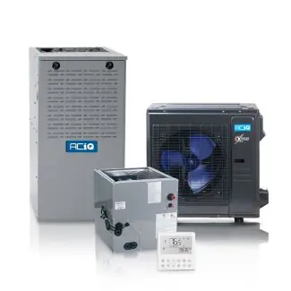 ACIQ ACIQ-48-HPD Hybrid 4 Ton 15.2 SEER2 80% AFUE 90,000 BTU Furnace and High Efficiency Heat Pump System