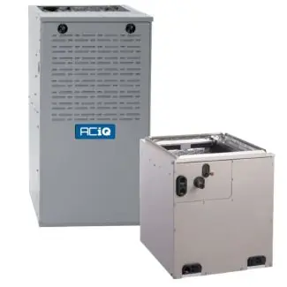ACIQ N80MSN1102120A 4 Ton 80% AFUE 110,000 BTU Furnace and Coil System - Multi-Positional - R454B