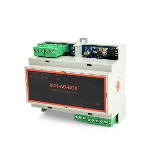 Io Hvac Controls AO-BOX-0 8 Channel Analog Output Module For Q-Controller