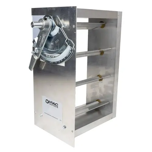 Io Hvac Controls MBD-3024-BM Manual Balancing Damper 30 inches x 24 inches