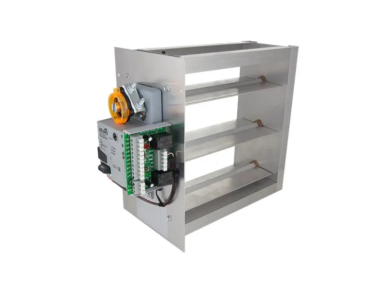 Io Hvac Controls ZD-1410 14 inches x 10 inches Modulating Commercial Zone Damper