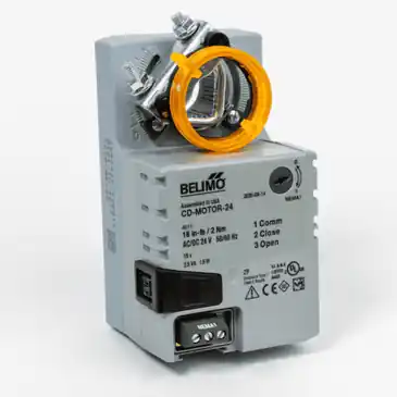 Io Hvac Controls CD-Motor Actuator 24V, 18 in-lb, Floating Point, 15 sec