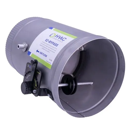 Io Hvac Controls EZ-BD-10 Ez-Bd 10 inches Adjustable Pressure Relief Damper EZ-BD-SPRING