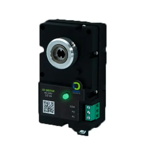 Io Hvac Controls LD-Motor Ac 24V, 3-Wire Actuator, 1/2 inches Shaft, Anti-Rotation, Screw In Terminals