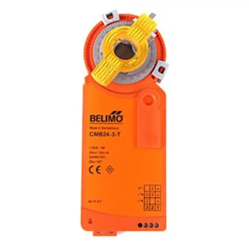 Io Hvac Controls BZD-Motor-BM Belimo Cmb24-3-T.1 Non SR, On/Off/Floating Point Control Damper Actuator, 24v