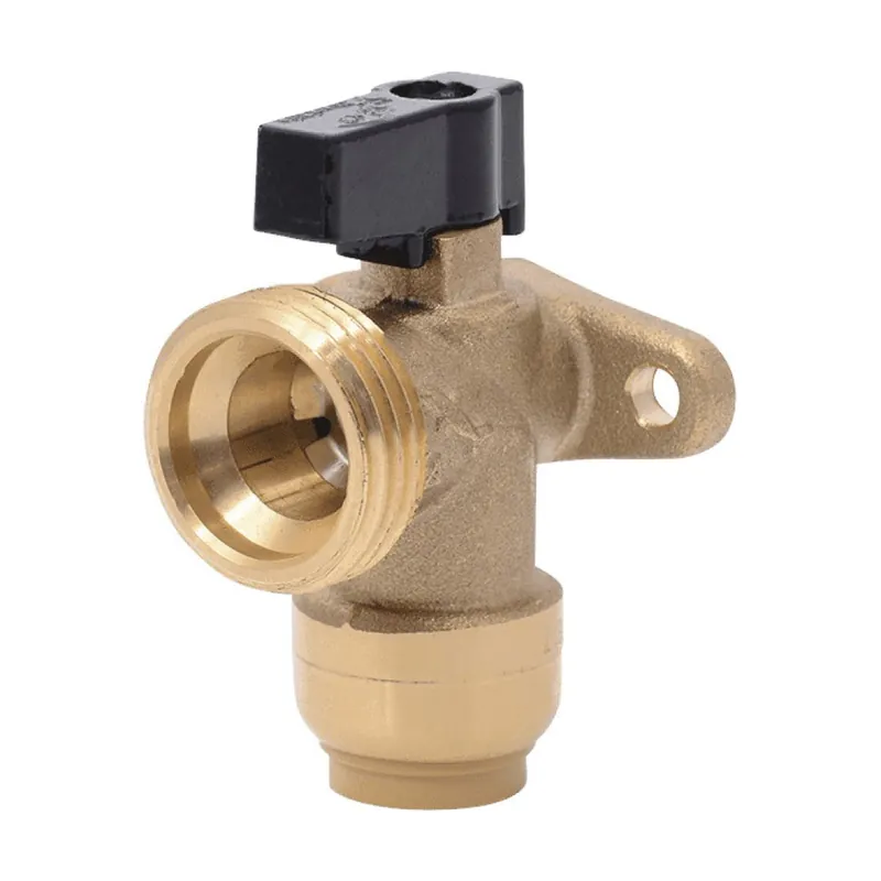 Cash Acme 25560lf 1/2 inches SharkBite X 3/4 inches MHT Washing Machine Angle Valve