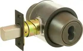 Schlage Lock B562-B-613 Deadbolt Double Cylinder, SFIC Prep, Less Core, Triple Option Adjustable Backset 2-3/8 to 2-3/4