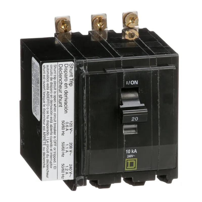Square D QOB3201021 miniature circuit breaker 20 Amp