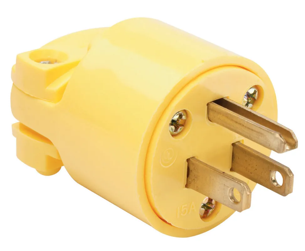 Legrand Pass & Seymour 4867-Y P&S 4867Y Plug 15A 125V