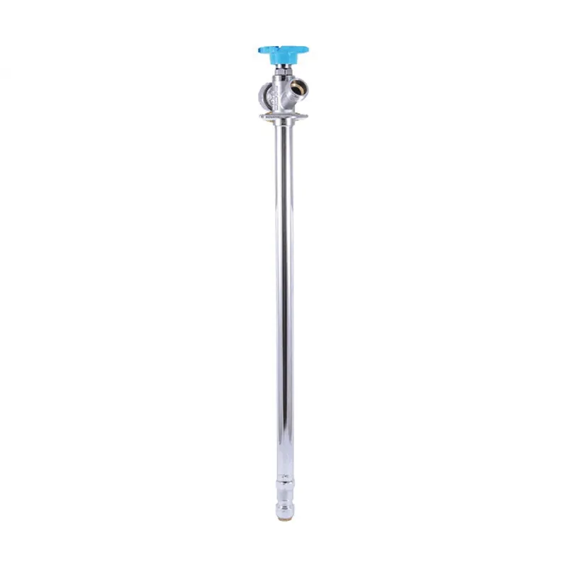 Cash Acme 24638LF 1/2 inches Push-to-Connect x 3/4 inches MHT 18 inches Anti-Siphon Frost-Free Sillcock