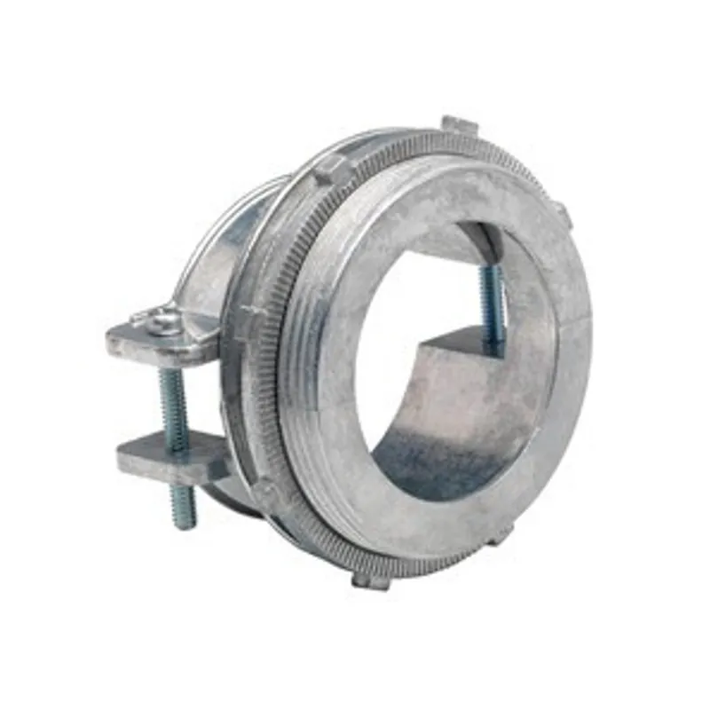 Bridgeport 684-DC2 Connector, Strap, Two Screw, Zinc Die Cast, Size K.O. 1-1/4 Inch