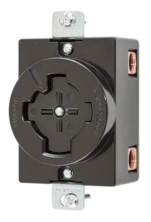 Wiring HBL20403 Hubbellock Grd Rcpt 3P4W30A600V