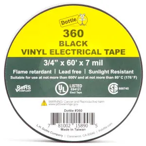 Lh Dottie 360 3/4x60ft Pvc Tape