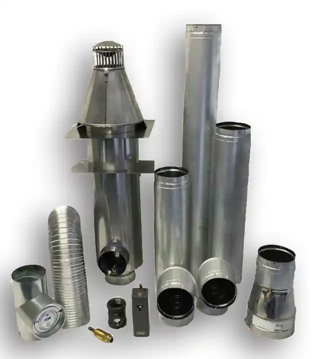 Biasi DVF-4-RIGID DVF-4 Rigid Pipe Oil/Gas Direct Vent Kit For B10/3-6