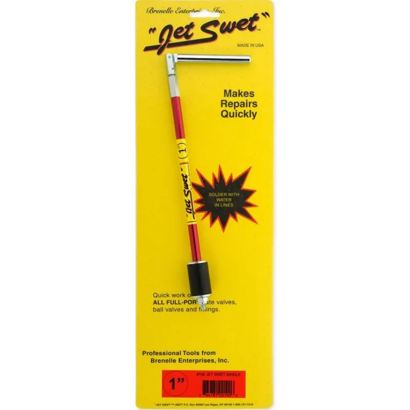Brenelle 100 Jet Swet 1 in. Jet Swet Single Tool Plug 1 Piece