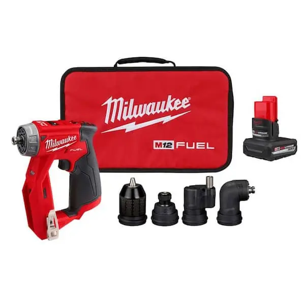 Milwaukee 3401-22 M12 Subcompact Brushless 3/8 inches Drill/Driver Kit