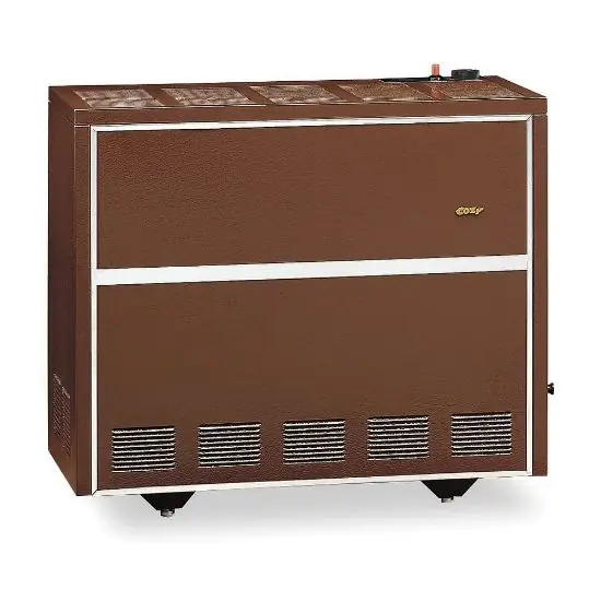 Cozy VC201B Closed Front Vented Console Heater 20000 btu/hr