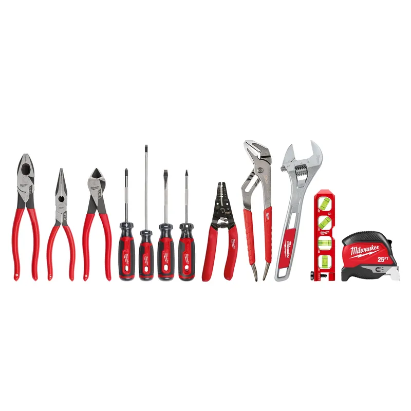 Milwaukee 48-22-0144 Electrician's Hand Tool Set 12 PC.