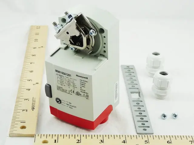 Honeywell MN6105A Fltg/2posAct24vac/dc W/2auxSws