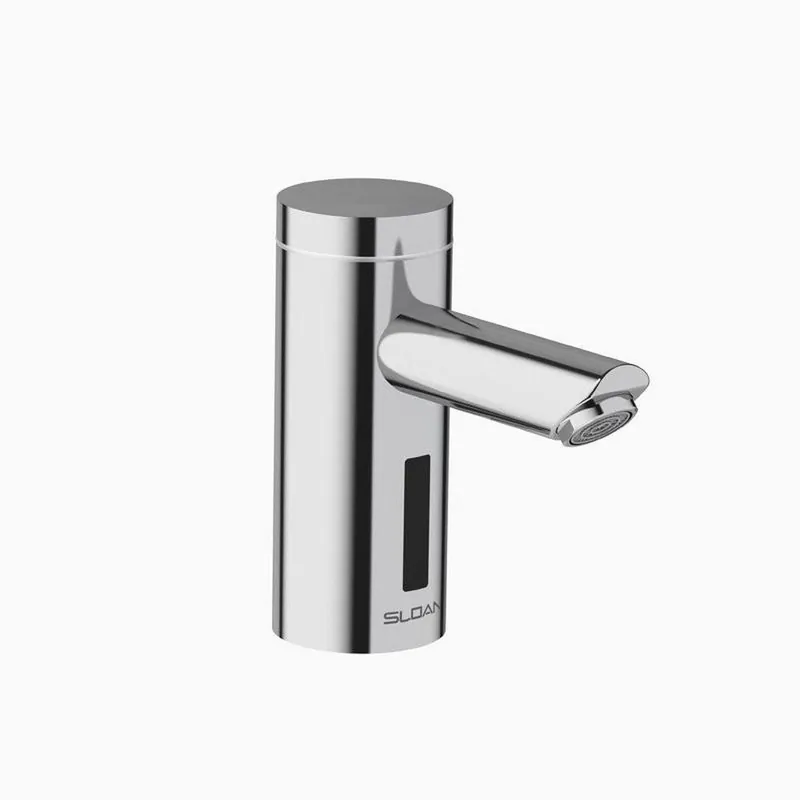 Sloan Led 3335155 Optima 5 3/8 Inch Battery Powered Deck Mount Mid Body Faucet