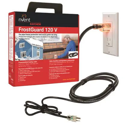 Chemelex FG1-50P Raychem Heat Cable, 50 feet, 120V