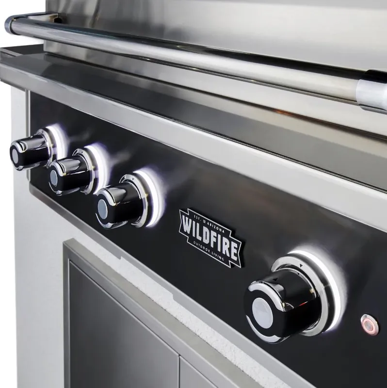 Wildfire Outdoor Living WFPRO30G-BSS-LP Ranch Pro 30-in 2 Burner Built-In Propane Grill