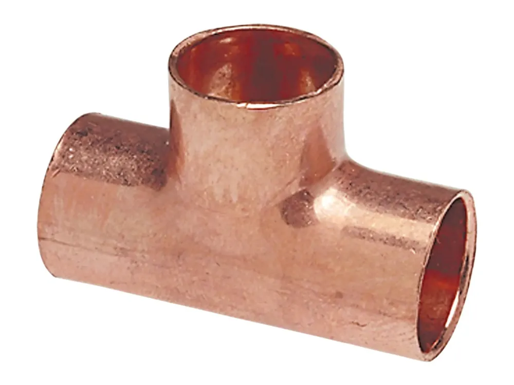 Nibco 9098650CB Copper Reducing Tee 3/4 inch x 3/4 inch x 1/4 inch C x C x C