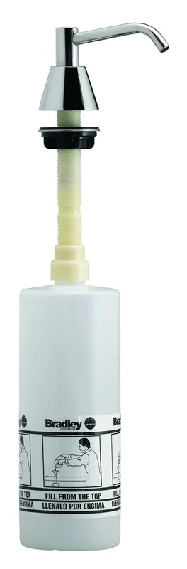 Bradley 6324-000000 bx-lav Mounted Soap Dispenser 4 inches Spout- 16 oz Capacity
