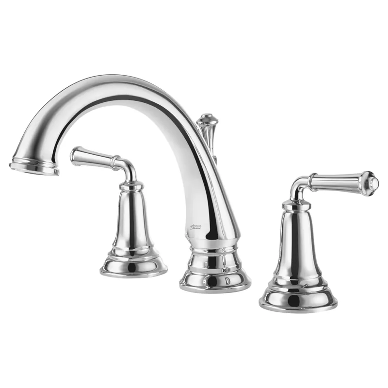 American Standard T052900.002 Delancey Two-Handle Roman Tub Faucet For Flash Rough-In Valves