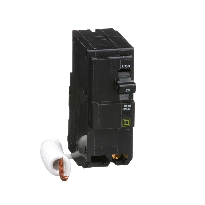 Square D QO220EPD miniature circuit breaker 20 amp