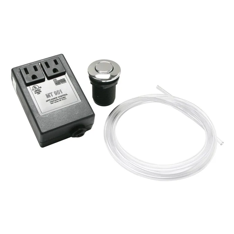 Mountain Plumbing MT951/VB Round "Classic" Waste Disposer Air Switch with Direct Plug-In