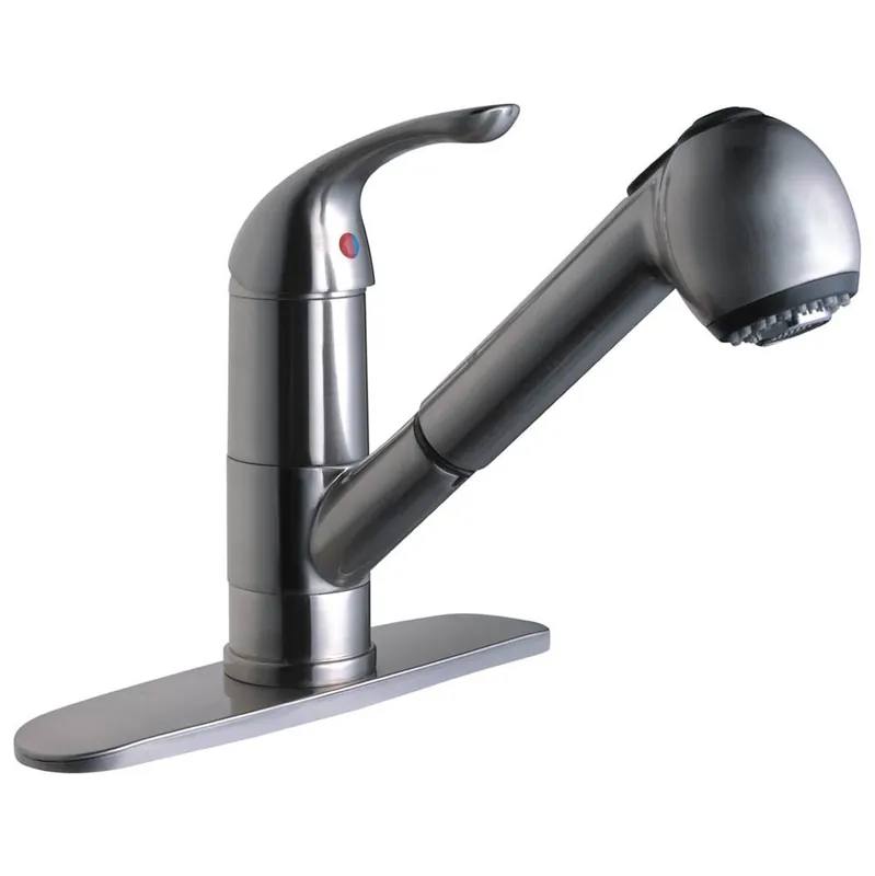 Compass Manufacturing 191-6577 Noble Single Handle Kitchen Faucet