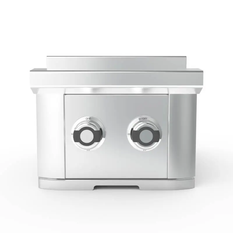 Wildfire Outdoor Living WFDBLSBRN-SS-NG Ranch Pro Double Side Burner 304 SS Natural Gas