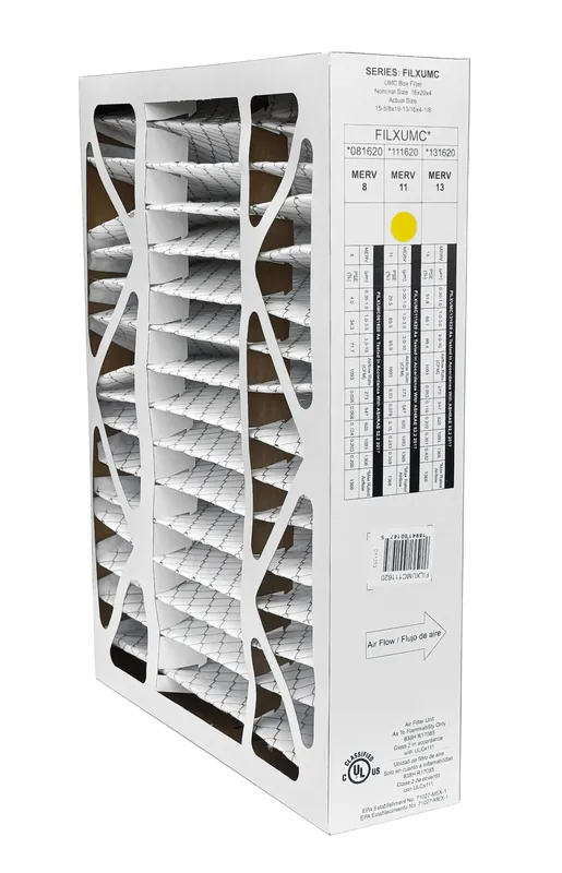 Carrier FILXUMC111620 16 x 20 x 4 Pleated Air Filter, MERV 11 replacement FILXXFNC0117