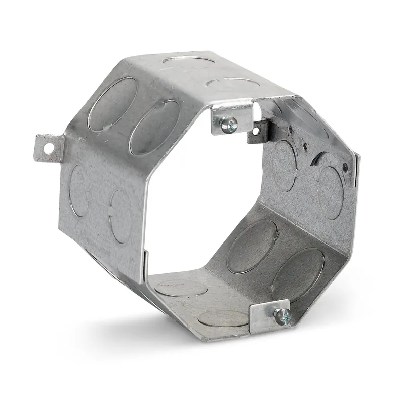 Steel City 54561-1/2-3/4 4 inches Octagon Concrete Box 41.0 inches³