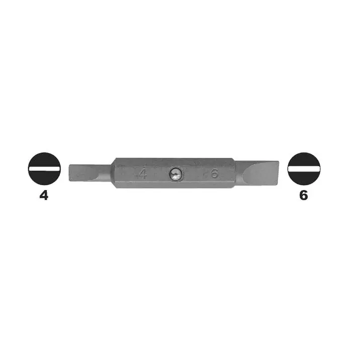Megapro FD4-6S Flat Slot Bit 4 & 6 Size