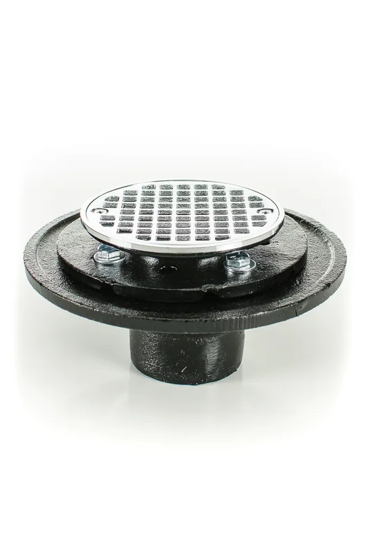 Pasco 60205 2 inches No-Hub Ci Shower & Fl