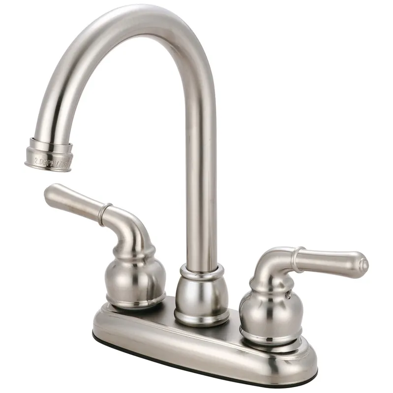 Olympia Faucets B-8160-BN Accent Bar Faucet 1.5 GPM 5-1/4 inches Reach