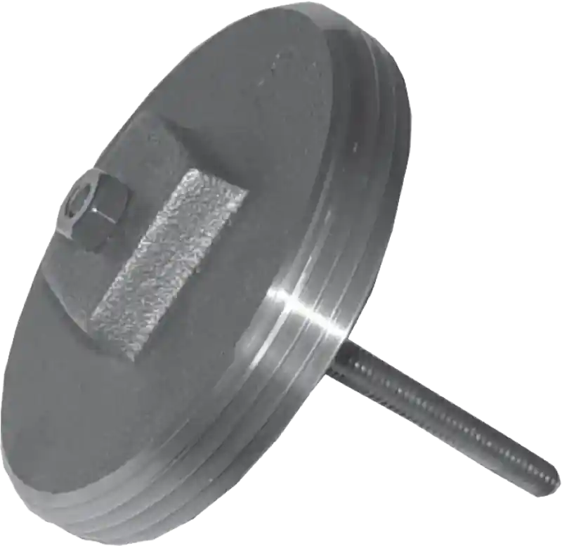 Metcraft 16556 Model 16556 4 inches Pinned Brass Cleanout Plug A216-4