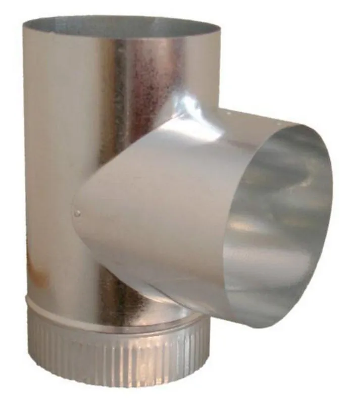 Snappy 6-066 Tee Joint, 6 inches 26 Gauge Crimped