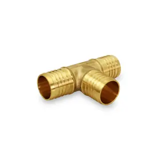 Everflow 80459598975 PEX Brass Tee 1 inches (Lead Free)