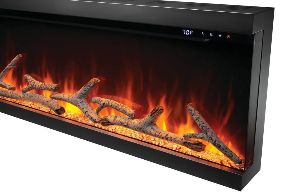 Napoleon Hearth NEFL62AB Astound FlexMount Electric Fireplace 62-Inch