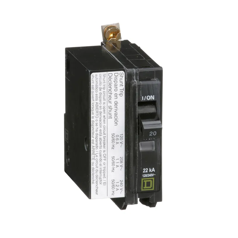 Square D QOB120VH1021 miniature circuit breaker 20 amp