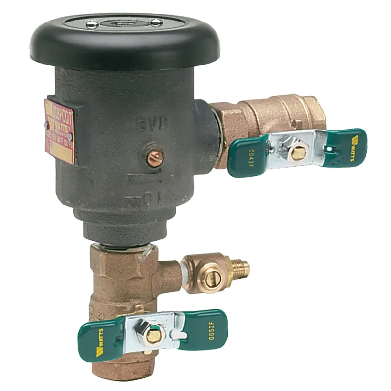 Watts 0792023 Series LF008PCQT FNPT Epoxy Coated Copper Silicon Alloy 3/8 in. 150 psi BFP Vacuum Breaker