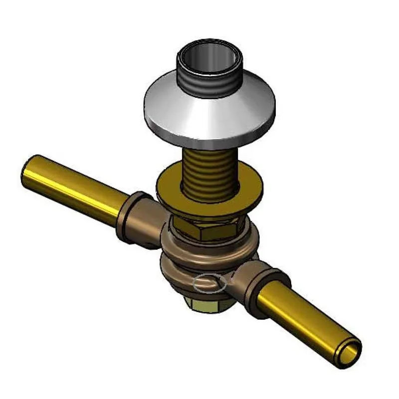 T&S Brass 006215-40NS Swivel Yoke Assembly w/Swivel Bore Outl