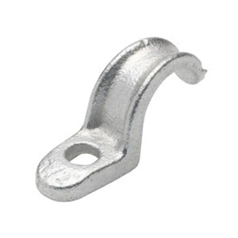 Bridgeport 906-AL one hole pipe strap aluminum, size 2 inch