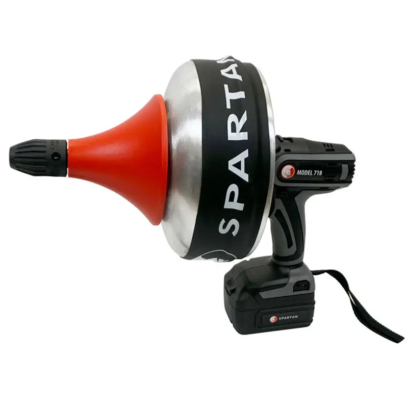 Spartan Tool 71800000 Cordless Drain Cleaning Machine 18 V
