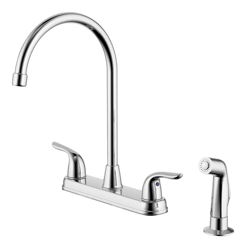Compass Manufacturing 192-6887 Noble Two Handle Kitchen Faucet