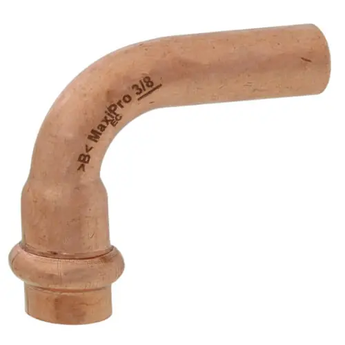 Parker Hannifin MZK-90SE6-HNBR 3/8 inches ZoomLock MAX 90-Degree Street Elbow